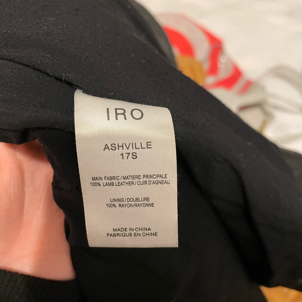 Iro Leather Jacket - image 5